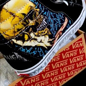 30th anniversary Metallica vans high tops